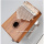 Piano de pulgar eléctrico con caja de madera de acacia de 17 tonos